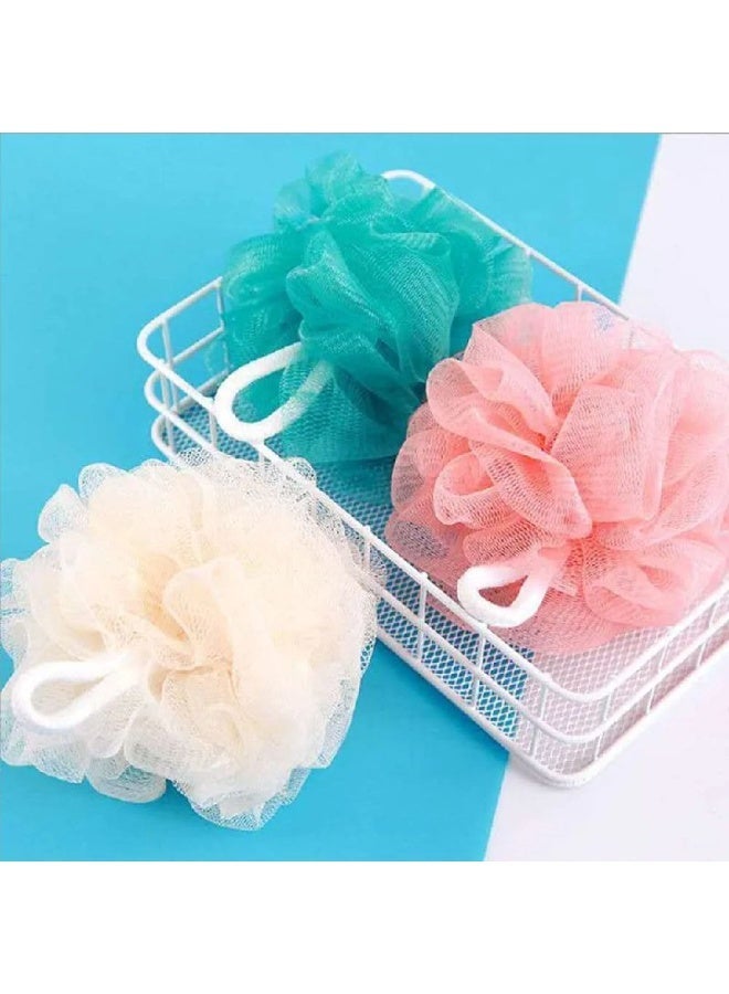 3 قطع من ليفة الاستحمام الشبكية لتنظيف وتنعيم البشرة - Image 5