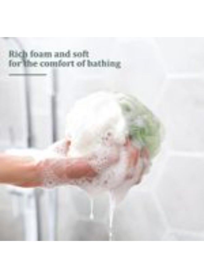 3 قطع من ليفة الاستحمام الشبكية لتنظيف وتنعيم البشرة - Image 3