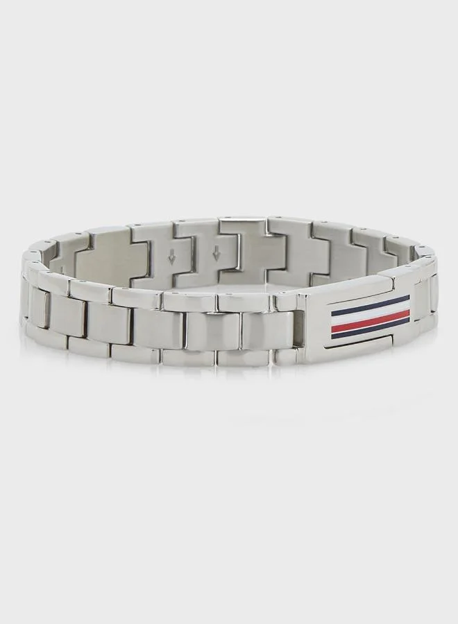 TOMMY HILFIGER Mens Link Bracelet In Stainless Steel - 2790596