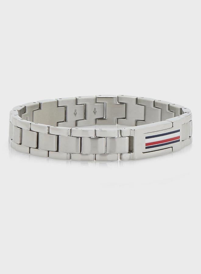 TOMMY HILFIGER Mens Link Bracelet In Stainless Steel - 2790596 - Image 1