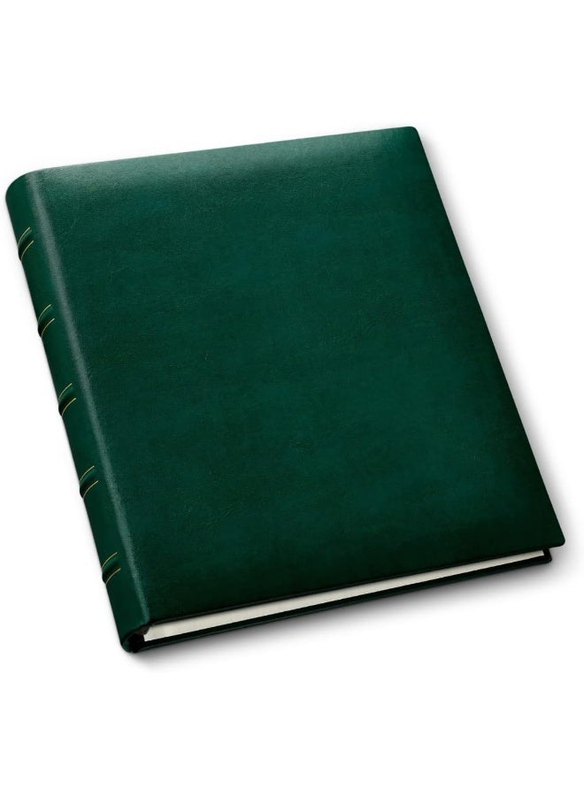 Gallery Leather Photo Album 4x6  3 Ring Binder Photo Album 60 Pages for 120 Photos Fillable Can Fit 8x10 and 5x7 Photos Handcrafted  Acadia Green  1175 x 105  Gallery - Image 2