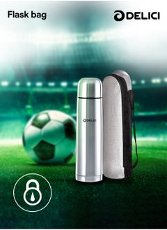 DELICI Thermosteel Vacuum Flask (DSFK 500), Stainless Steel Bottle 500ml, Double Walled, 100% Food Grade, Inner Copper Wall, and 2-Year Warranty  - Image 3