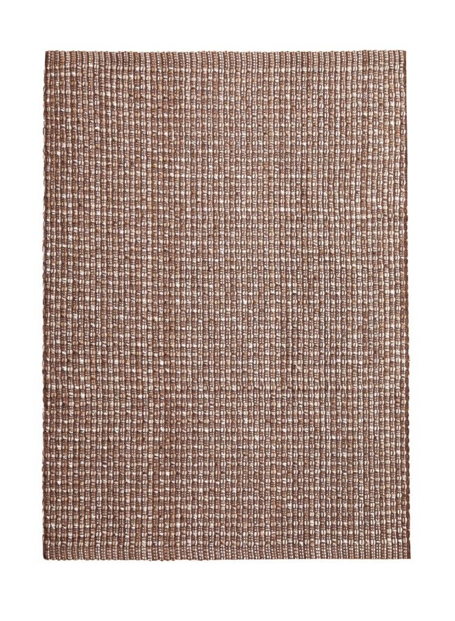 ISAENNE Dark Brown Throw Rugs for Kitchen,Square Non-Slip Comfortable Dirt-Resistant Weave Indoor Area Rug for Living Room Bedroom Nursery Kids Room Home Decorative,3 x 3 Ft - Image 2