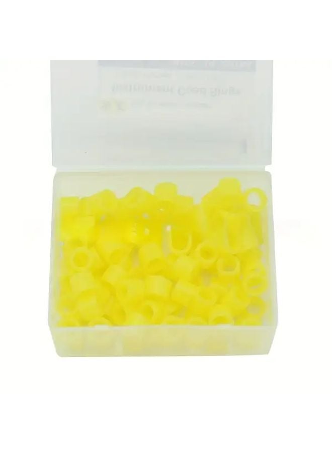 Yellow Reusable Plastic Identification Rings For Small Tools 6 Colors - Image 1