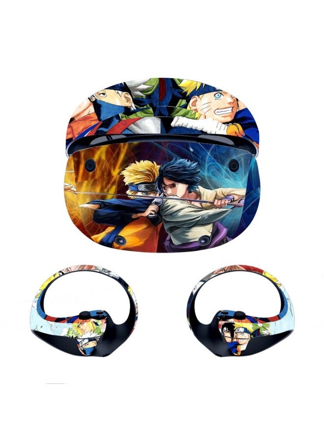 Loquat Applicable To PlayStation VR2 Game Console All-inclusive Protective Film PS VR2 Integrated Smart Glasses Stickers-Color:CMS-VR2-026-QQ - Image 1