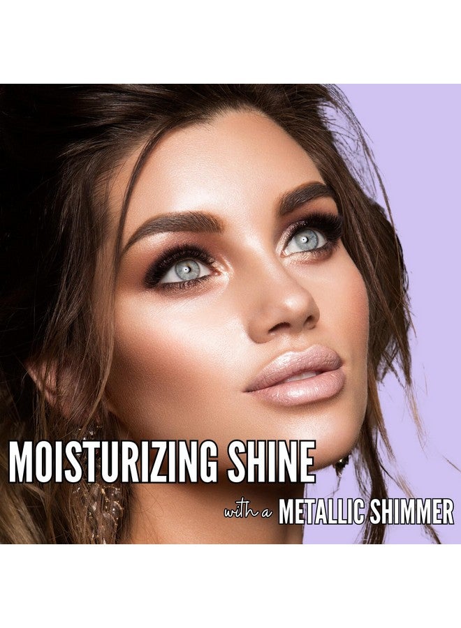 Mynena Mynena Diamond Lips | Clear with Silver White Metallic Finish Lip Gloss | High-Shine, Non-Sticky, Non-Drying | Lipstick Topper | Lily - Image 2
