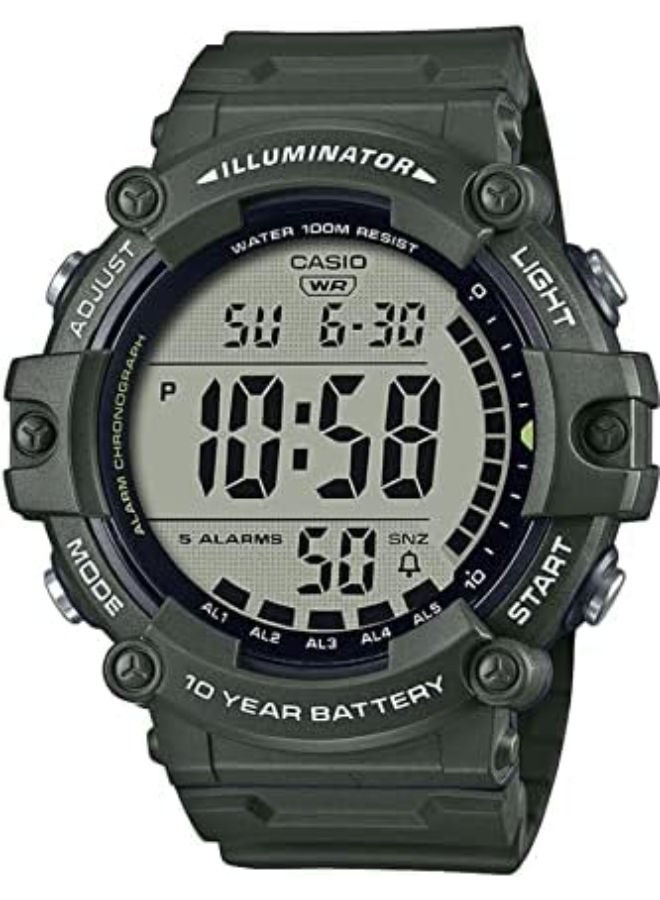 CASIO Resin Digital Wrist Watch AE-1500WHX-3AVDF - Image 1