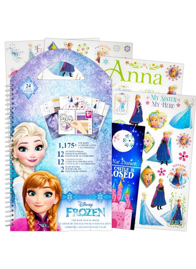 Disney Studios - Disney Frozen Stickers Travel Activity Set With Stickers Activities And Castle Door Hanger - Image 1