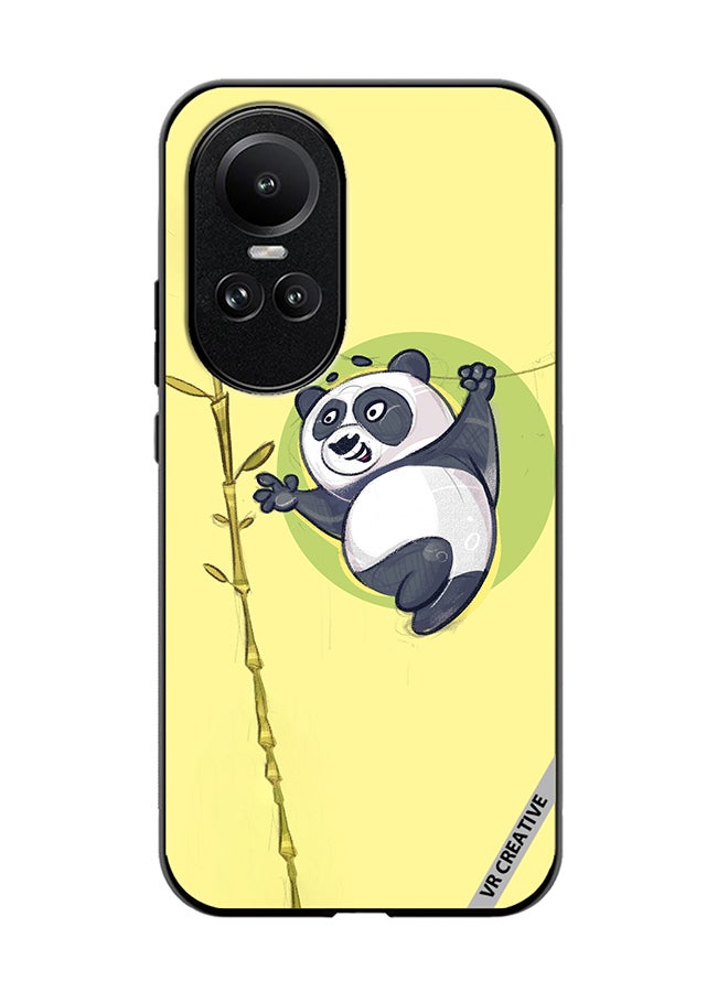 VR CREATIVE Protective Case Cover For Oppo Reno 10 Pro Fun Panda Design Multicolour - Image 1