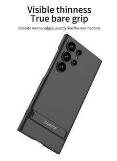 Generic Samsung Galaxy S24 Ultra Phone Case Full Body Protective Phone Cover Anti-fall Anti-fingerprint Phone Case With Phone Holder and Wireless Charging for Galaxy S24 Ultra 5G Phone Case  - Image 4