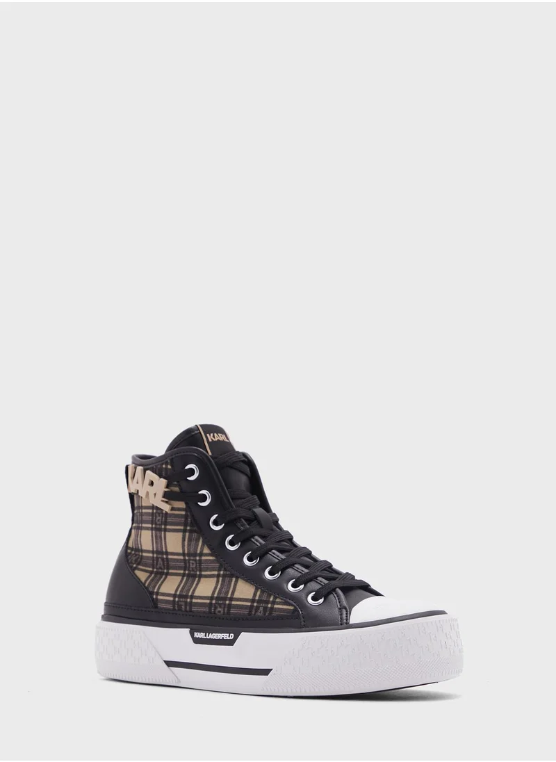Karl Lagerfeld Kampus High-Top Sneakers