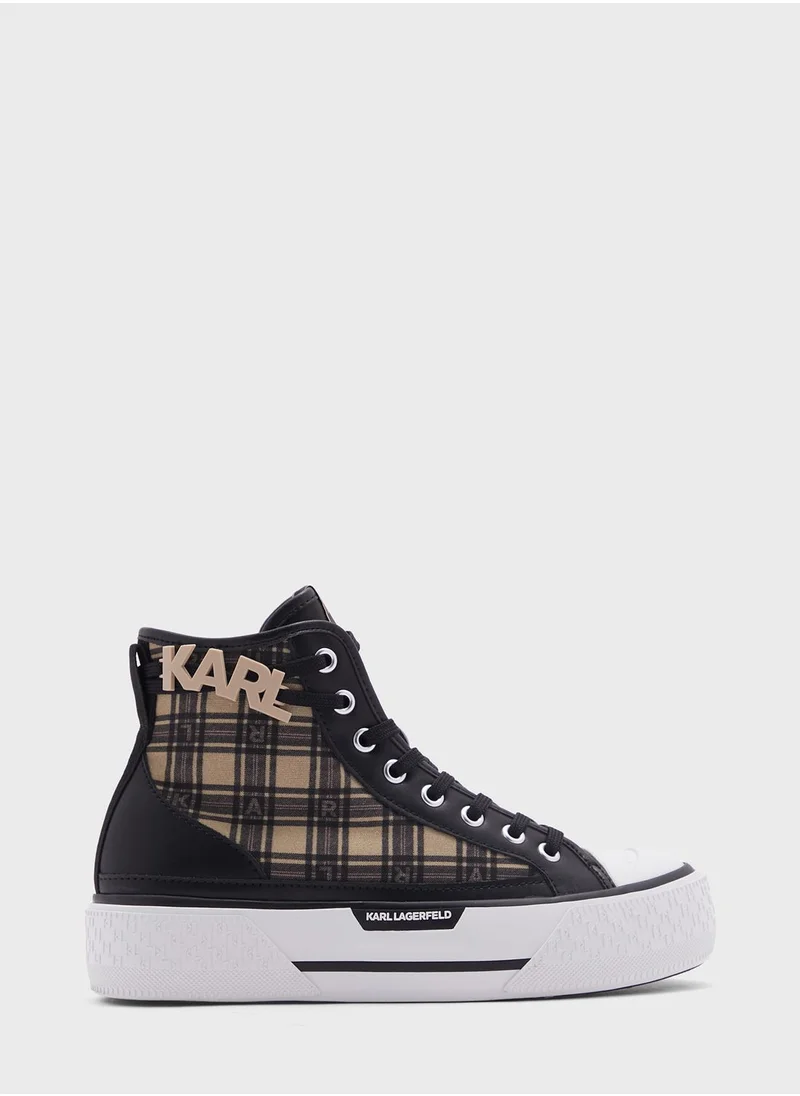 Karl Lagerfeld Kampus High-Top Sneakers