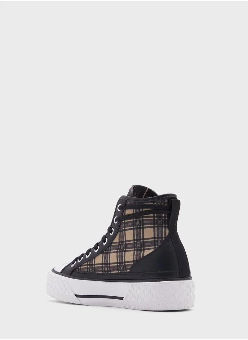 Karl Lagerfeld Kampus High-Top Sneakers