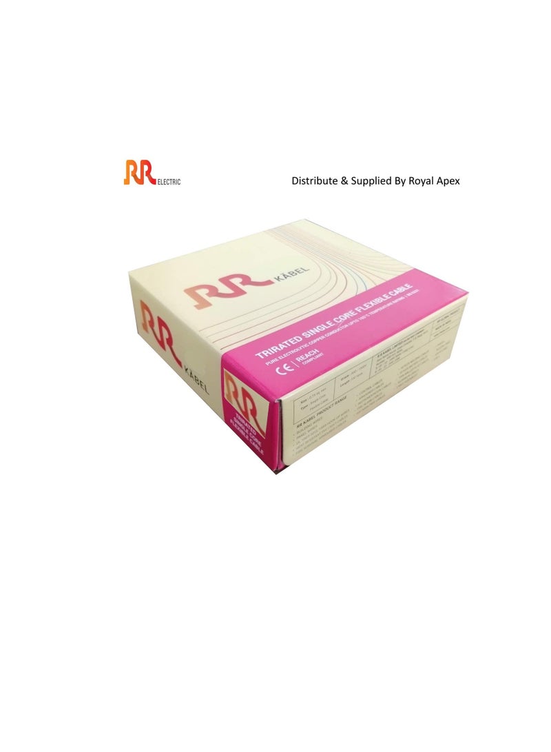 RR Multi Strand Pure Copper Single Core Flexible Cables | Trirated Electrolytic Conductor up to 105C Fire Resist Electric Panel Wire | BS6231 ISO9001 CE Compliant 100Y(90m) Roll (1mm, Black) - Image 3