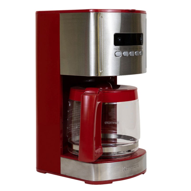Kenmore 40707 12 Cup Programmable Coffee Maker in Red - Image 1