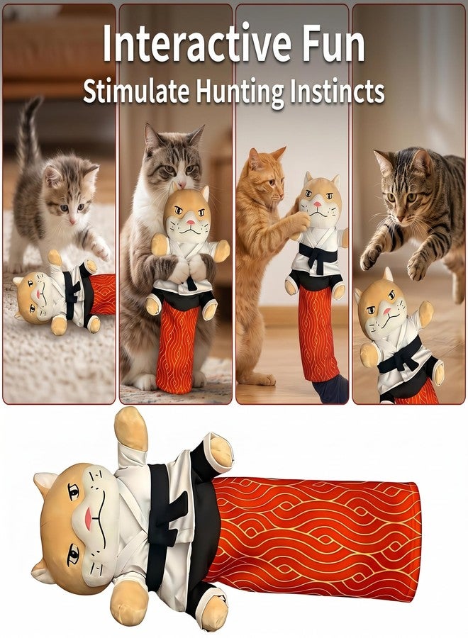 Karate Kitty Puppet, Cat Wrestling Puppet, Cat Play Glove, with Full-Coverage Arm Sleeves, Can Play Interactive Boxing and Arm Wrestling Games with Your Cats, Suitable for Cats and Ages - Image 4