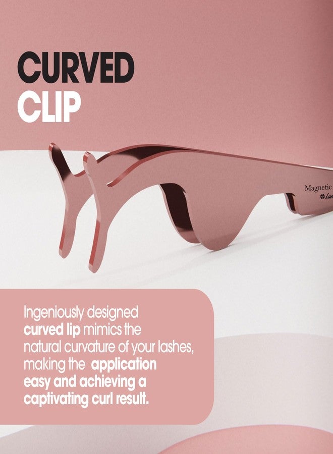 Lamora DIY Eyelash Extension Applicator Tool for Secure and Accurate Lash Placement and Easy Removal - Lightweight False Eyelash Tweezer Works with Clusters, Strip, Individual, and Magnetic Lashes - Image 3