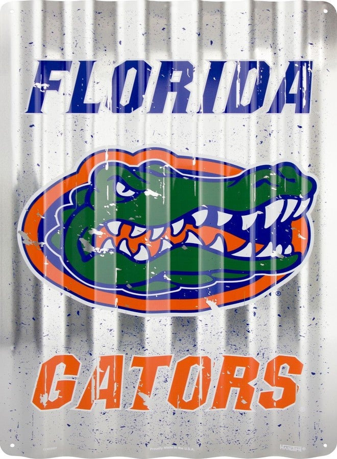 Hangtime University of Florida - Florida Gators Corrugated Sign 12 x 18 embossed
