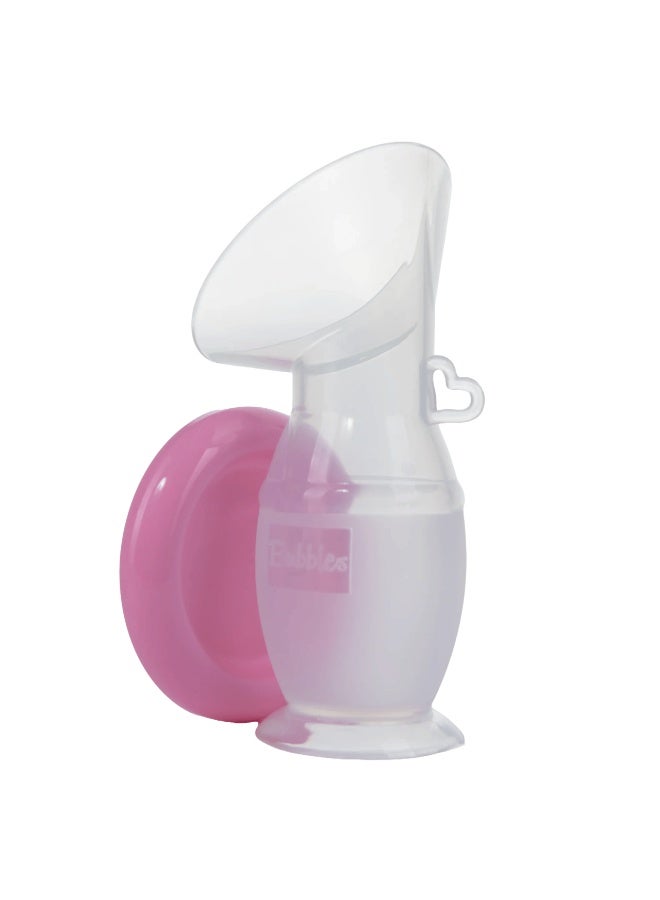 Bubbles Manual Silicone Breast Pump with Suction Base – Soft Food Grade Silicone – Lightweight Milk Collector – Easy to Use & Clean - Image 3