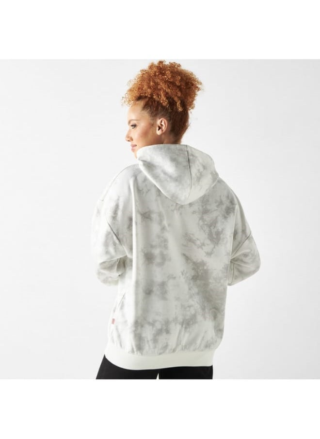 SP Characters Pink Panther Print Hoodie with Kangaroo Pocket and Long Sleeves  - Image 4