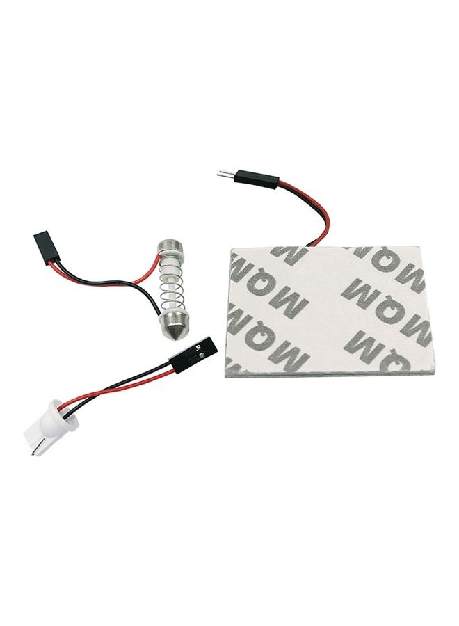 MUNTAQI SMD 3528 LED Panel White Car Reading Map Auto Dome Bulb - Image 2