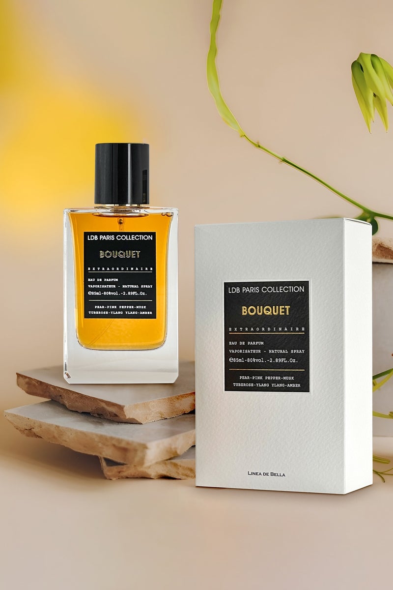 Linea De Bella LDB Collection Bouquet Fruity Floral | Long Lasting Perfume for Men with Fruity, Floral & Musk Blend | 85ML Eau De Parfum - Image 3