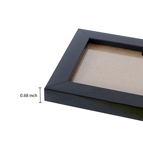 Stuthi Arts Wood MDF Photo Frame With Glass (Black, 11Photos), Wall Mount - Image 4