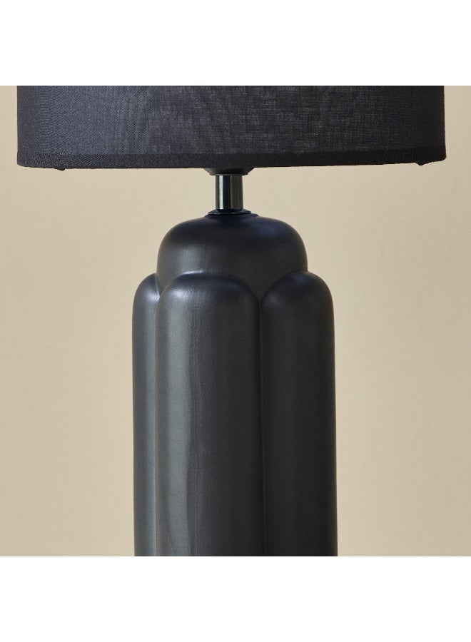 Home Box Emzie Ceramic Table Lamp with Shade - 44 cm  - Image 3