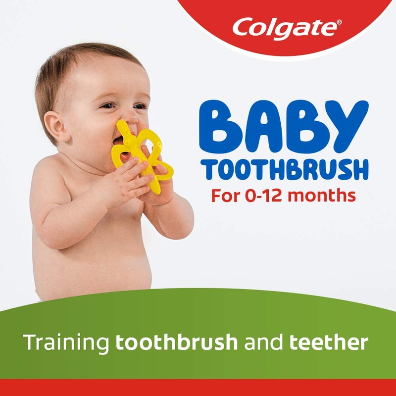Colgate Baby Toothbrush and Teether, Bpa Free, 2 Count - Image 3
