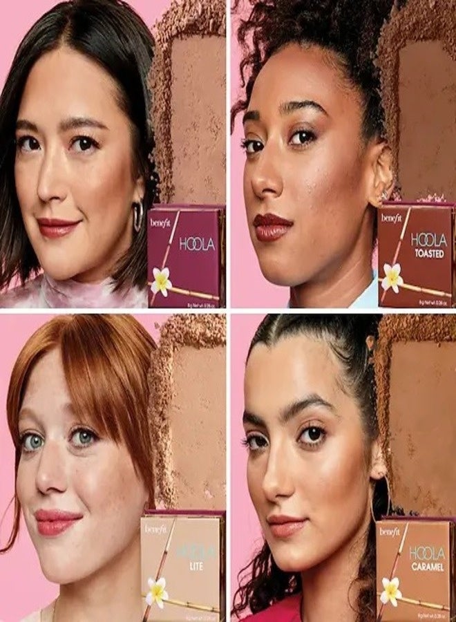 Benefit Cosmetics Hoola Matte Powder Bronzer Medium Deep - Cool Undertones, Natural Matte Finish, Buildable & Long-Wearing Powder Bronzer, 8 g - Image 2