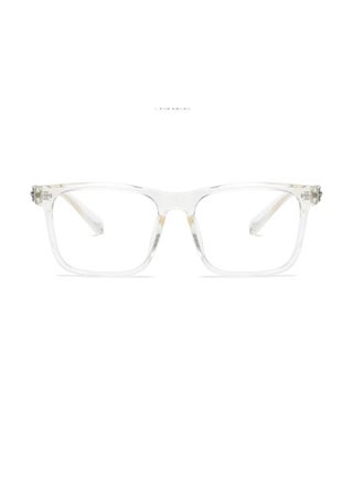 Classic Clear Lens Glasses, Eyeglasses for Men and Women, Thick Square Frame Eyewear - view 5