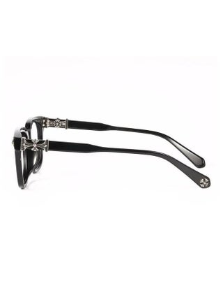 Classic Clear Lens Glasses, Eyeglasses for Men and Women, Thick Square Frame Eyewear - view 2