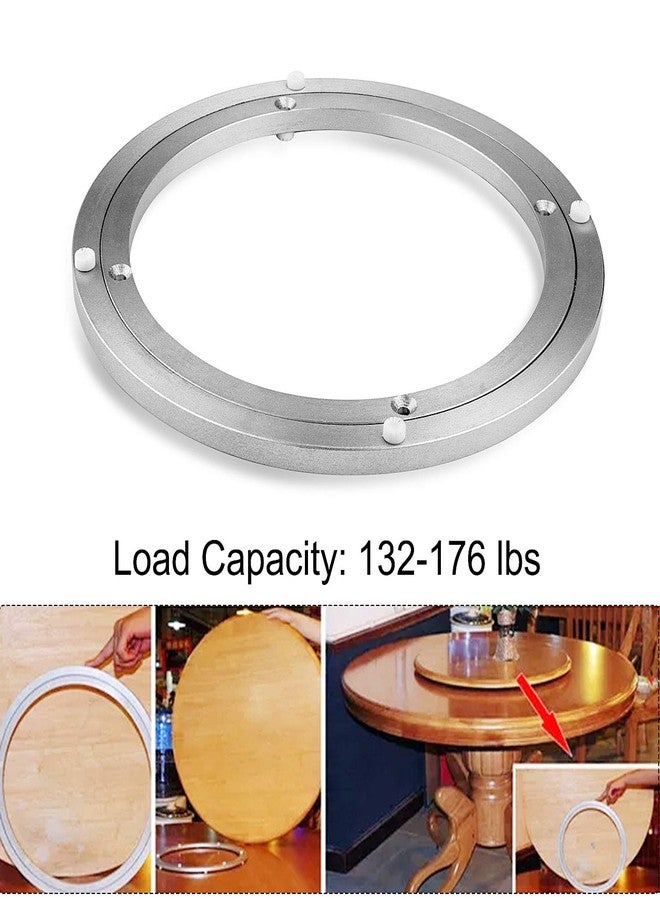 STARVAST 12 inch Aluminium Lazy Susan Turntable Bearing, STARVAST Heavy Duty Lazy Susan Hardware Round Rotating Bearing Turntable Base for Kitchen Dining Table (Load Capacity: 132-176 lbs) - Image 5