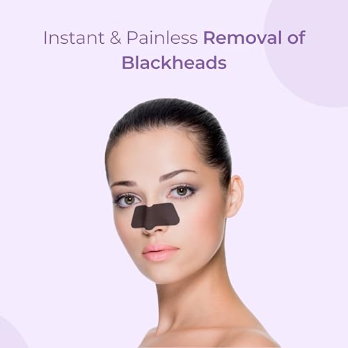 Vedcare Cleansing Charcoal Nose Strips for Women & Men | Removes Whiteheads | Blackheads and Cleanses Pores (Pack of 6) | Instant Result (6 Strips) - Image 4