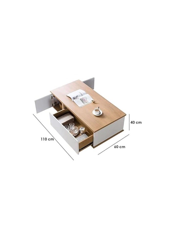 طاولة قهوة مقاس 40×60×110×55 - Image 3