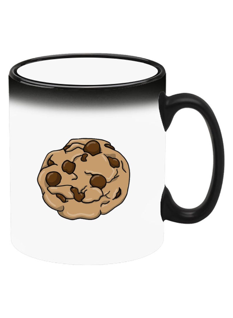 Theodor Color Changing Heat Sensitive Ceramic Mug, Image Revealed When HOT Liquid is Added! Cookie - Image 2