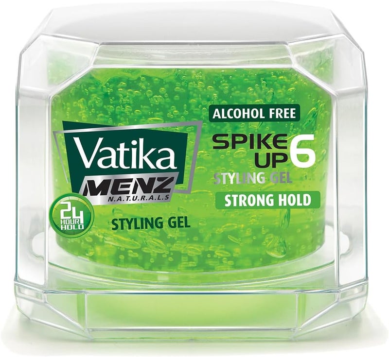 Vatika Naturals Spike Up Strong Hold Hair Styling Gel - 500 ml - Image 1