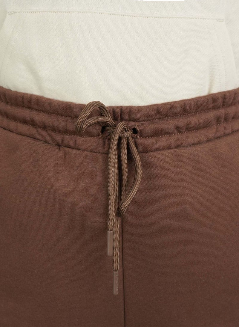 GIORDANO Women's Regular Fit Pants: French Terry, High Waist Comfort - Image 3