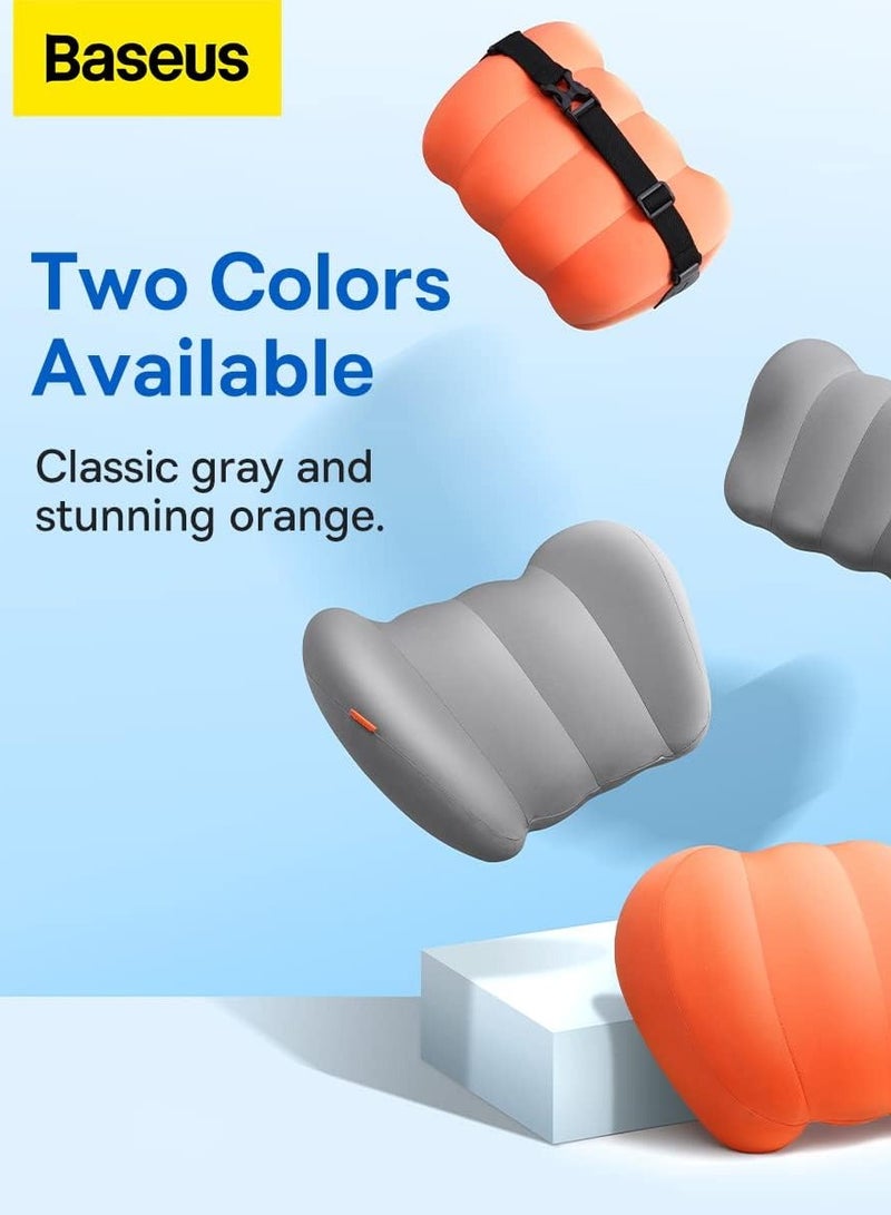 Baseus Baseus ComfortRide Series Car Lumbar Pillow Gray - Image 4