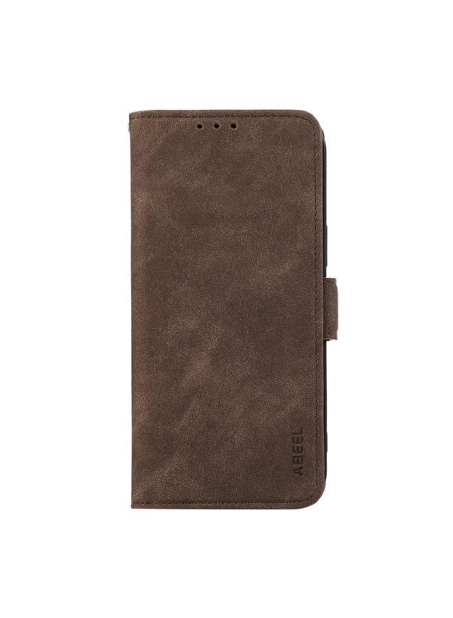 اس-توب جراب هاتف ABEEL Frosted Magnetic RFID من الجلد لهاتف iPhone 13 Pro - Image 2