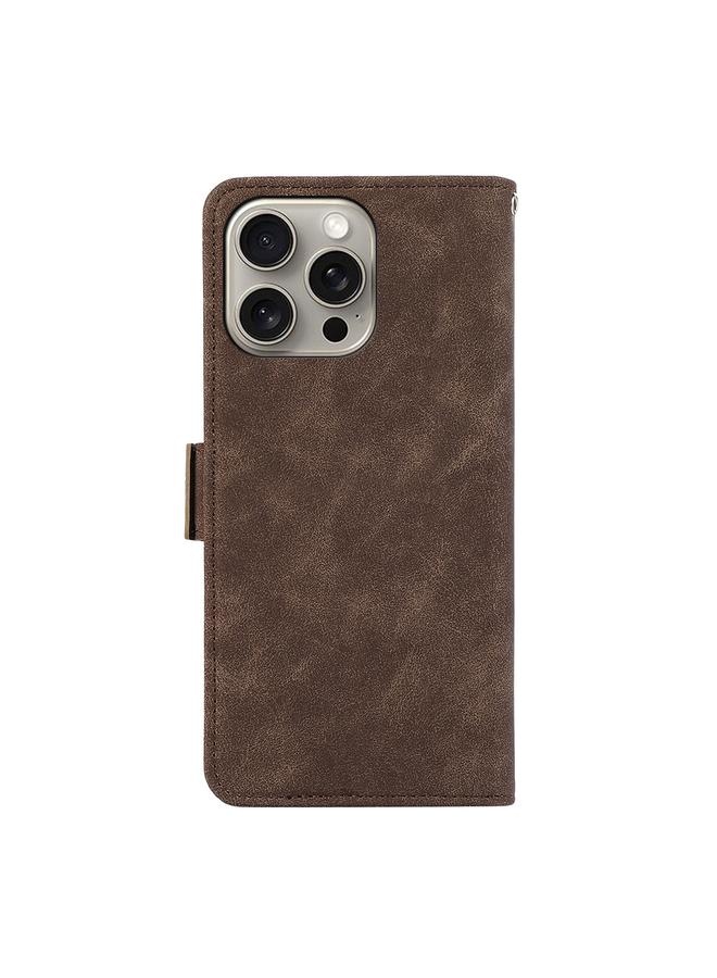 اس-توب جراب هاتف ABEEL Frosted Magnetic RFID من الجلد لهاتف iPhone 13 Pro - Image 3