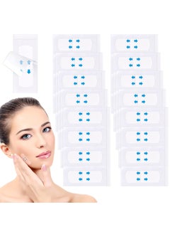 ANCIRS ANCIRS 40 pcs Face Tape Lifting Invisible Instant Neck Lift Tape Facelift Tape for Lifting Sagging Skin Instantly Neck Tape Lifting for Double Chin and Eye Wrinkles 