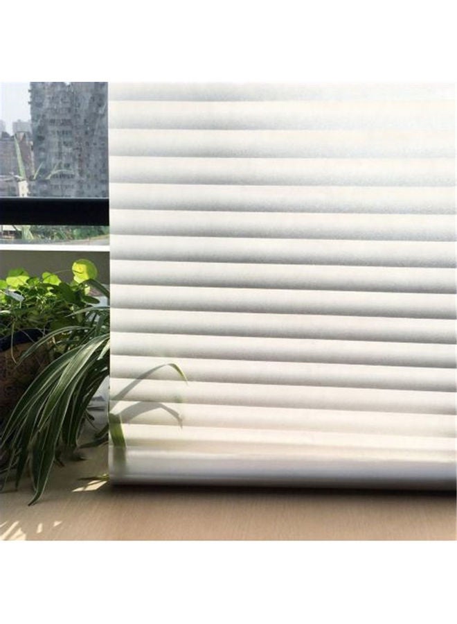 NIBEMINENT Glue Static Decorative Window Film White 40x200cm - Image 3