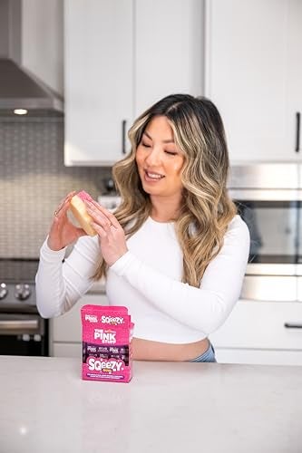 Stardrops – The Pink Stuff – SQeeZY Miracle Dual Sided Scrubber Sponge, Scratch Free Solution for Ultimate Home Cleaning - Perfect for Kitchens, Bathrooms, and Outdoor Use, 3-Pack - Image 3