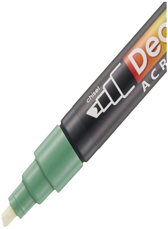 Marvy Uchida Decocolor Marvy Uchida Acrylic Paint Markers jade green - Image 4