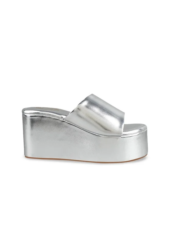 شوتوبيا Shoetopia Girls Open Toe Party Flatform Heels