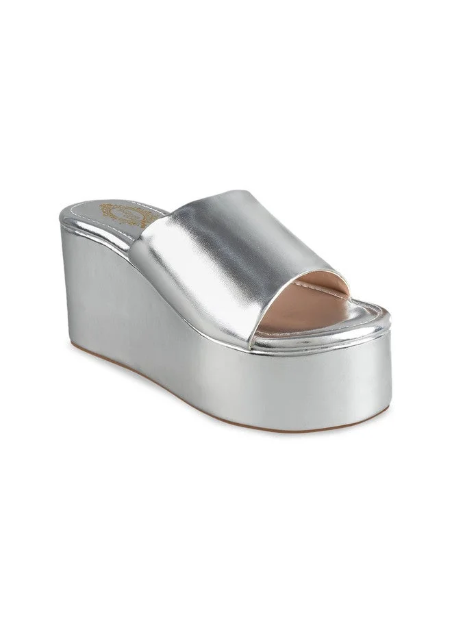 شوتوبيا Shoetopia Girls Open Toe Party Flatform Heels