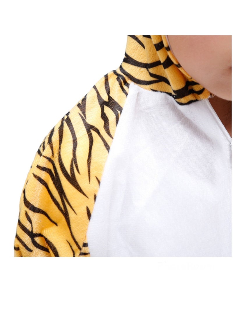 Highland Tiger Costume for Kids 6-7 Years for Halloween Cosplay Party  - Image 3