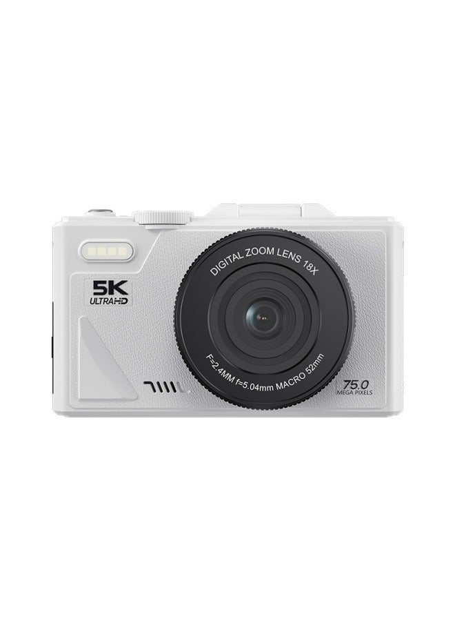 Generic 5k digital camera W1 campus student WiFi high-definition selfie 75 million high-pixel upload mobile phone card camera - Image 1