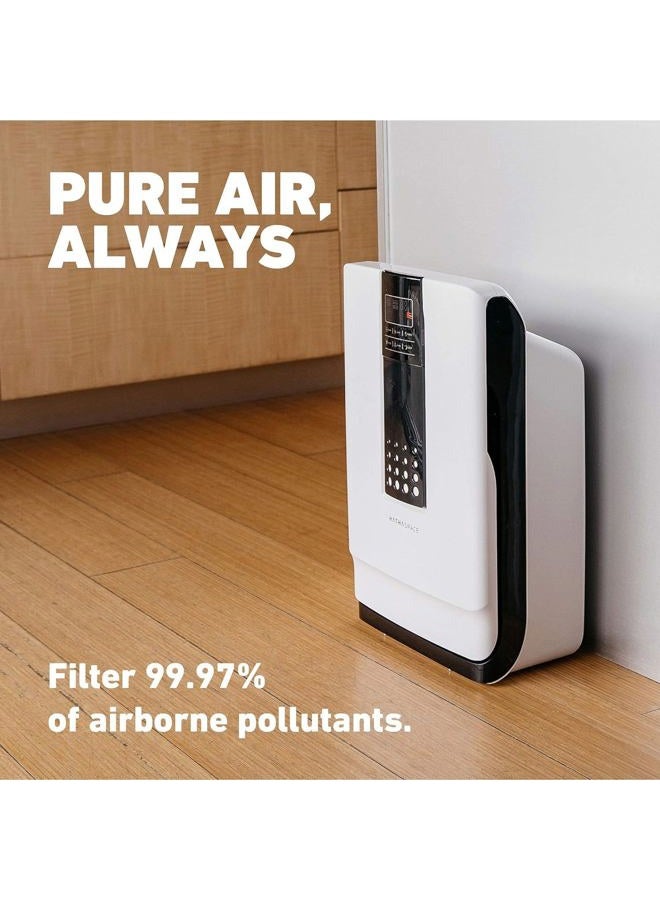 Hathaspace Smart True HEPA Air Purifier, 6-in-1 Large Room Air Cleaner & Deodorizer for Allergies, Pets, Asthma, Smokers, Odors – Eliminates Pet Hair, Allergens, Dust, Pollen, Mold, Bacteria, More - Image 2